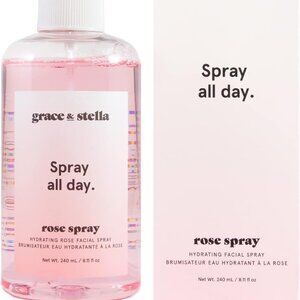 NWT In Box Grace & Stella Spray all day. Rose Spray